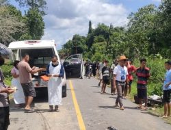 Kecelakaan di Tikungan Dusun Lonjengan, Landak Satu Orang Tewas