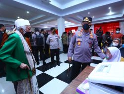 Apresiasi Ulama Ikuti Vaksinasi di Banten, Kapolri: Kabar Baik dan Motivasi Bagi Masyarakat