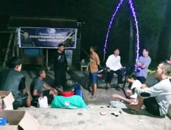 Meriahkan Ramadan, Pemuda IPRSK Pasang 40 Titik Lampu Hias Jalan