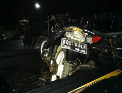 Bruaaak! Motor F1Z-R vs RX King di Dusun Beres, Dua Korban Alami Luka-luka