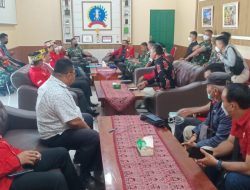 Ketua DAD Kabupaten Melawi beserta Rombongan Berkunjung ke Kodim 1205/Sintang