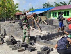 PLN Manfaatkan FABA PLTU Ropa untuk Bedah Rumah Prajurit TNI Kodim 1603 Sikka