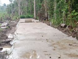 Pembangunan Jalan Lingkungan Gang Ahmad Teluk Batang Diduga untuk Kepentingan Pribadi atau Kelompok