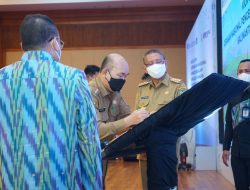 Pj Bupati Landak Hadiri Kick Off Gerakan Nasional Pengendalian Inflasi Pangan Kalbar
