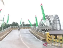 Gubernur Kalbar Resmikan Jembatan Korek Pasak Kubu Raya