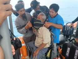Seorang Kakek Dikabarkan Hilang di Perairan Kayong Utara Akhirnya Ditemukan Selamat