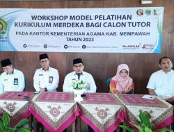 Cetak Tutor Hebat di Mempawah, BDK Jakarta Gelar Workshop Model Pelatihan Kurikulum Merdeka
