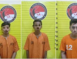 Tiga Pelaku Sabu Ditangkap Polisi di Sekadau