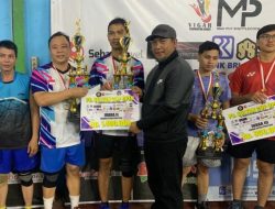 Daftar Juara Turnamen Badminton PB Sultan Cup se Kabupaten Mempawah di Sungai Pinyuh