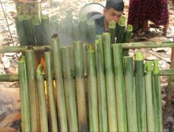 Cita Rasa Tradisional Lemang Bambu, Kue yang Menggugah Selera dalam Merayakan Hari Raya Paskah dan Gawai Padi di Sekadau