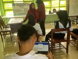 Warga Binaan Rutan Sanggau Ikuti Ujian Paket C