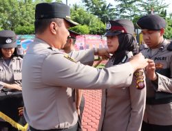 46 Anggota Polres Mempawah Polda Kalbar Naik Pangkat, Personel Lainnya Terima Penghargaan