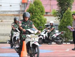 Perkuat Sinergitas, Polres Sekadau Berikan Pelayanan SIM Khusus TNI