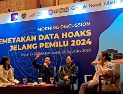 Kick Off Diskusi Bulanan Cekfakta, Petakan Data Hoaks Jelang Pemilu 2024