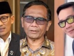 3 Tokoh Potensial sebagai Cawapres Ganjar: Sandi Uno, Mahfud MD, atau Ridwan Kamil?