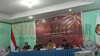 Jalin Sinergitas  Menuju Pemilu 2024, KPU Sekadau Gelar Media Gathering
