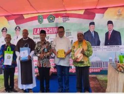 Ketua FKUB Bengkayang hadiri Launching Kampung Moderasi Beragama 2023