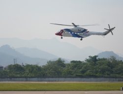 China Rampungkan Uji  Terbang Helikopter Sipil Besar Perdana di Dataran Tinggi