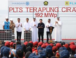 Terbesar di Asia Tenggara, Presiden Jokowi Resmikan PLTS Terapung Cirata 192 MWp