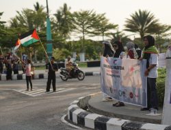 Warga dan Komunitas Peduli Palestina di Kayong Utara Gelar Aksi Galang Dana