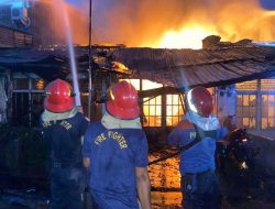 Tiga Rumah di Kubu Raya Terbakar, Dua Unit Sepeda Motor jadi Korban