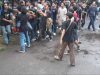 Pengamanan Kongres HMI, Polisi Kendalikan Ketegangan di Depan Asrama Haji Pontianak