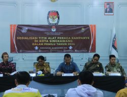 KPU Singkawang Sosialisasikan Lokasi Pemasangan APK Pemilu