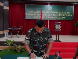Brigjen TNI Luqman Arief Pimpin Serah Terima Jabatan di Korem 121/Abw