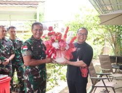 Sujiwo Terima Kunjungan dari Pangdam XII Tanjungpura, Usai Pensiun sebagai Wabup Kubu Raya