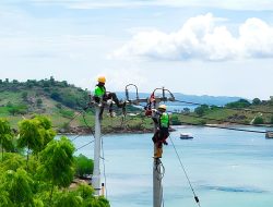 PLN Berhasil Sambungkan Listrik dari Pulau Sumbawa ke Bajo Pulau di NTB, Warga Kini Nikmati Listrik 24 Jam