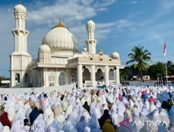 Ribuan Warga di Nagan Raya Aceh Sudah Lebaran Hari Ini
